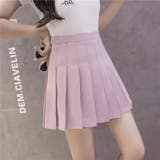 ピンク | レディースファッション通販プリーツミニスカートパンツ付き女子 高校生 | Beststore