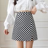スリット入りチェックミニスカート レディース タイトスカート | Beststore | 詳細画像3