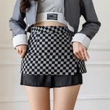 スリット入りチェックミニスカート レディース タイトスカート | Beststore | 詳細画像5