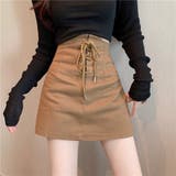 ミニスカート ハイウエスト 台形 | Beststore | 詳細画像2 