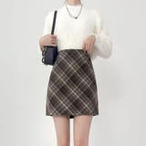 「大人可愛い」チェック柄 台形スカート チェックミニスカート レディース | Beststore | 詳細画像12 