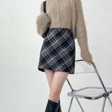 「大人可愛い」チェック柄 台形スカート チェックミニスカート レディース | Beststore | 詳細画像4 