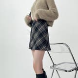 「大人可愛い」チェック柄 台形スカート チェックミニスカート レディース | Beststore | 詳細画像6 