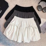 リボン付き バブルバルーンスカート ミニスカート 裏地パンツ付き | Beststore | 詳細画像14