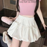 リボン付き バブルバルーンスカート ミニスカート 裏地パンツ付き | Beststore | 詳細画像3