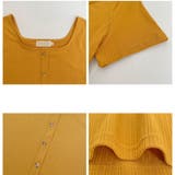 UネックTシャツ クルーネックＴシャツショート丈Ｔシャツ ショート丈 | Beststore | 詳細画像4 