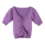 ニットソー半袖 ショートｖネック ニットソー | Beststore | 詳細画像8 