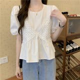 パワーショルダー ブラウス トップス | Beststore | 詳細画像3 