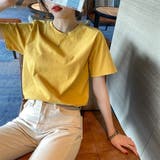 カラーtシャツ ベーシックTシャツ VネックTシャツ | Beststore | 詳細画像9