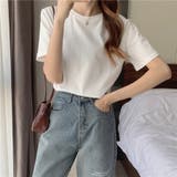 カラーtシャツ ベーシックTシャツ VネックTシャツ | Beststore | 詳細画像3