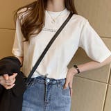 ロゴT カラーロゴプリントTシャツ トップス | Beststore | 詳細画像1 