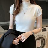 さらっとした肌ざわり サマーニット ハーフタートルネック | Beststore | 詳細画像6