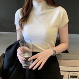 さらっとした肌ざわり サマーニット ハーフタートルネック | Beststore | 詳細画像4