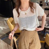 透け感 カットソー 半袖 | Beststore | 詳細画像6 