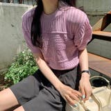 透け感 カットソー 半袖 | Beststore | 詳細画像1 