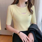 サマーニット半袖 五分丈 トップス | Beststore | 詳細画像6 