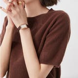 トップス ニットソー半袖 クルーネックニットソー | Beststore | 詳細画像7