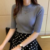 トップス サマーニット ハイネック | Beststore | 詳細画像5 