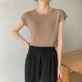トップス フレンチスリーブ Tシャツ | Beststore | 詳細画像1