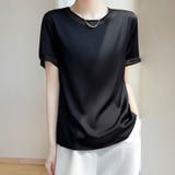 トップス 半袖 マットサテン | Beststore | 詳細画像7