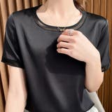 トップス 半袖 マットサテン | Beststore | 詳細画像8