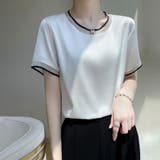 トップス 半袖 マットサテン | Beststore | 詳細画像9
