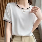 トップス 半袖 マットサテン | Beststore | 詳細画像10