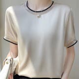 トップス 半袖 マットサテン | Beststore | 詳細画像11