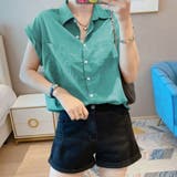 フレンチスリーブ ブラウス シャツブラウス | Beststore | 詳細画像8