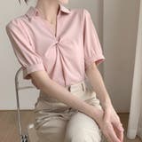 トップス半袖ブラウス マットサテン ブラウス | Beststore | 詳細画像10