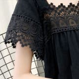 レース付きシャツブラウス レディース フリルブラウス | Beststore | 詳細画像11