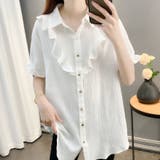 フリルシャツブラウス レディース フリルブラウス | Beststore | 詳細画像4