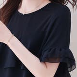 シフォンブラウス フレア袖 ブラウストップス | Beststore | 詳細画像15