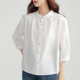 バンドカラー シャツ ブラウス | Beststore | 詳細画像21