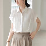 フレンチスリーブ ブラウス シャツブラウス | Beststore | 詳細画像3 