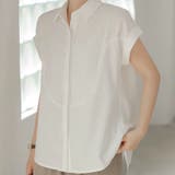 フレンチスリーブ ブラウス シャツブラウス | Beststore | 詳細画像6 