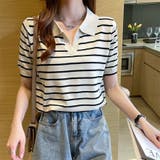 tシャツトップス ポロシャツ Vネック | Beststore | 詳細画像11