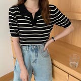 tシャツトップス ポロシャツ Vネック | Beststore | 詳細画像1