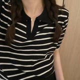 tシャツトップス ポロシャツ Vネック | Beststore | 詳細画像6