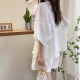 ナチュラル 無地 トップス シャツブラウス レディース | Beststore | 詳細画像9