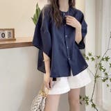 ナチュラル 無地 トップス シャツブラウス レディース | Beststore | 詳細画像13