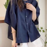 ナチュラル 無地 トップス シャツブラウス レディース | Beststore | 詳細画像14