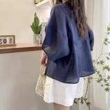 ナチュラル 無地 トップス シャツブラウス レディース | Beststore | 詳細画像15