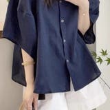 ナチュラル 無地 トップス シャツブラウス レディース | Beststore | 詳細画像16