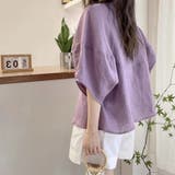 ナチュラル 無地 トップス シャツブラウス レディース | Beststore | 詳細画像4