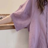 ナチュラル 無地 トップス シャツブラウス レディース | Beststore | 詳細画像6