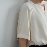 キーネック 半袖 シャツブラウス | Beststore | 詳細画像11