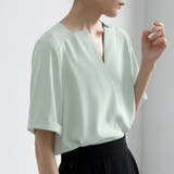 キーネック 半袖 シャツブラウス | Beststore | 詳細画像20