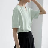 キーネック 半袖 シャツブラウス | Beststore | 詳細画像22