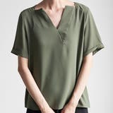 キーネック 半袖 シャツブラウス | Beststore | 詳細画像32